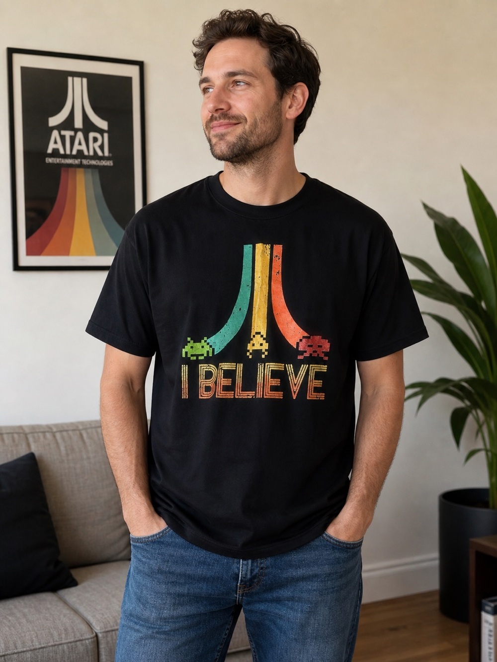Men’s Space Invaders Tee